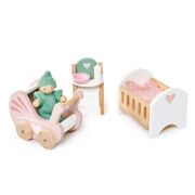 Houten Babykamermeubels voor poppenhuis - Tender Leaf 4608156